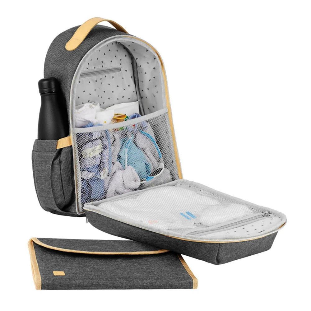 Pyla Diapers Backpack - Smokey Grey