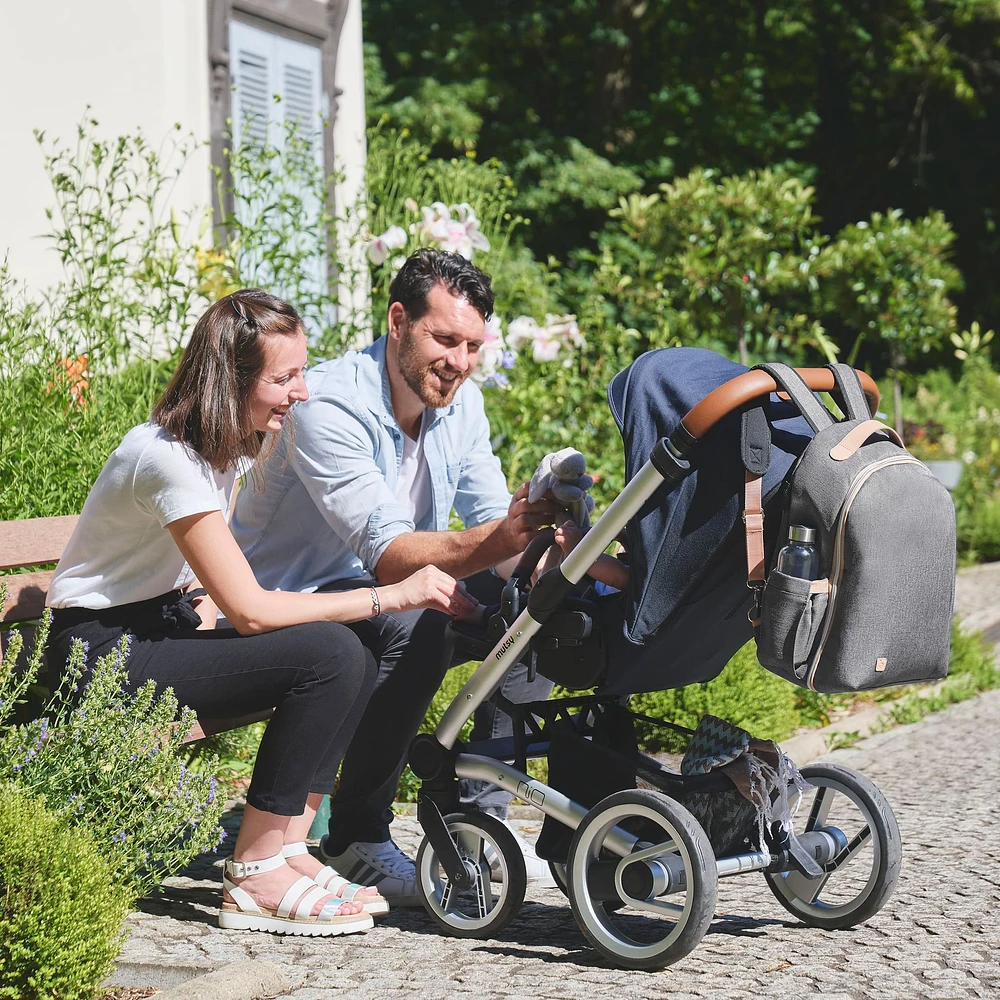 Pyla Diapers Backpack - Smokey Grey