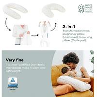 B.Love 2-in-1 Nursing Pillow - Off White
