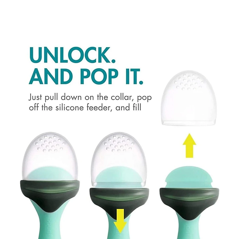 Pulp Silicone Feeder - Mint