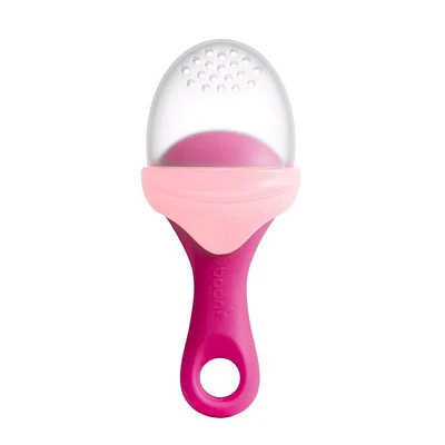Tétine Alimentaire en Silicone Pulp - Rose