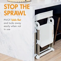 Pivot Toddler Tower - White