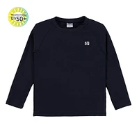T-Shirt Maillot UV Manches Longues Uni 12-24mois