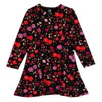 Robe Fleurs Étoile 2-12ans