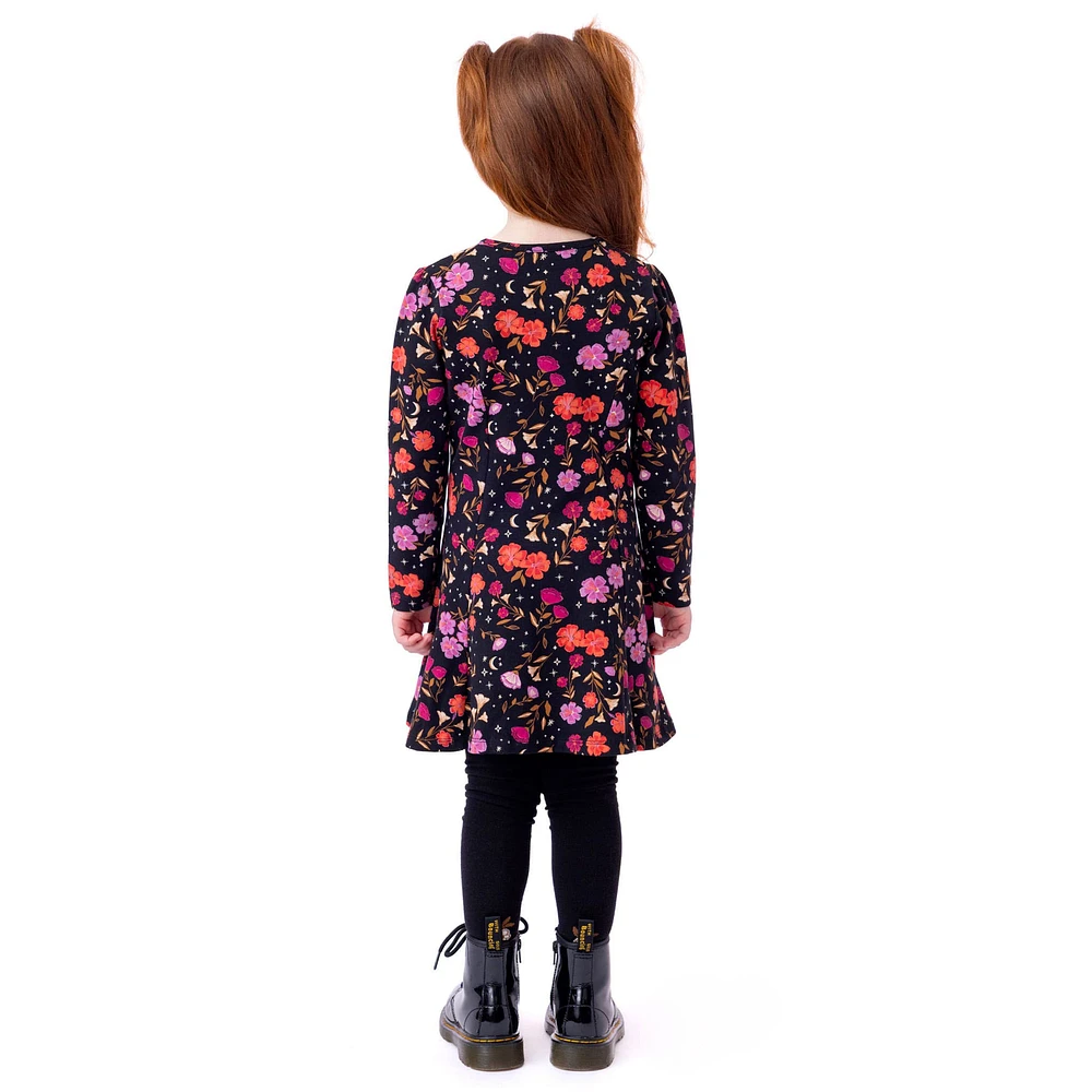 Robe Fleurs Étoile 2-12ans
