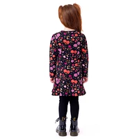 Robe Fleurs Étoile 2-12ans