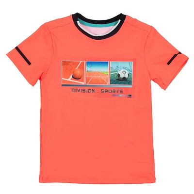 Sports Orange T-shirt 4-12