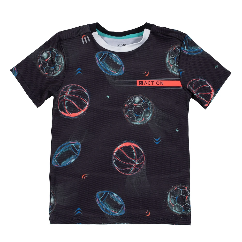 T-shirt Imprimé Sports 4-12ans