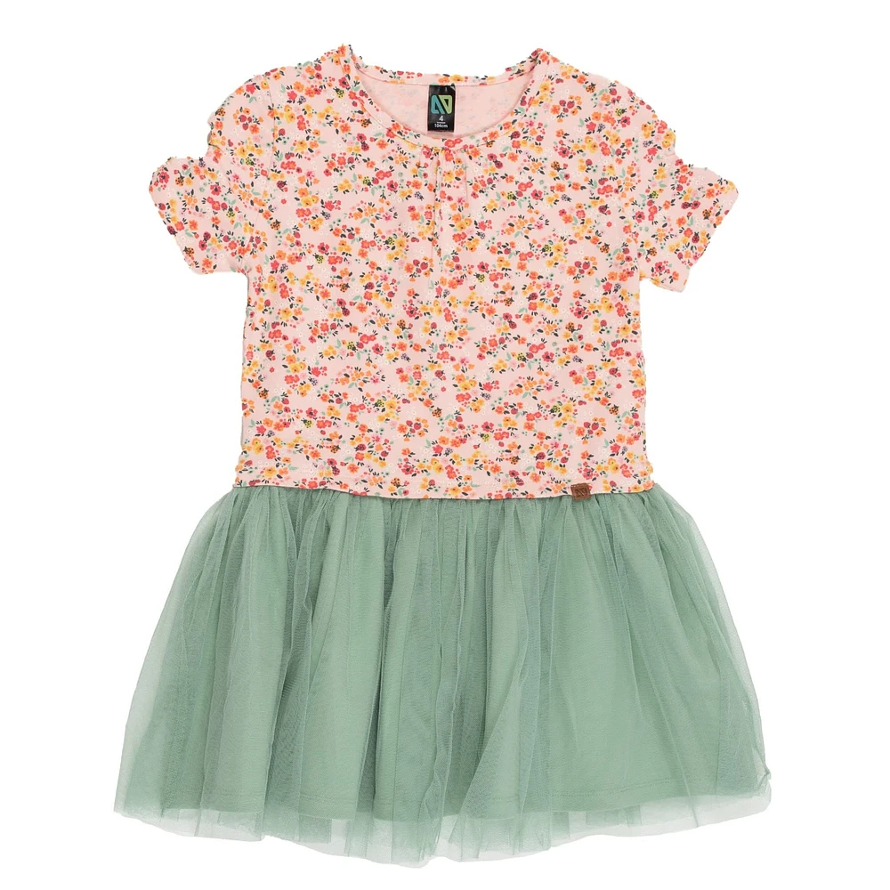 Ladybug Flower Dress 2-12y
