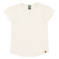 Ladybug Rib T-Shirt 2-12y