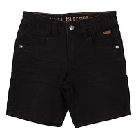 Short Denim Noir Vacances 2-12ans