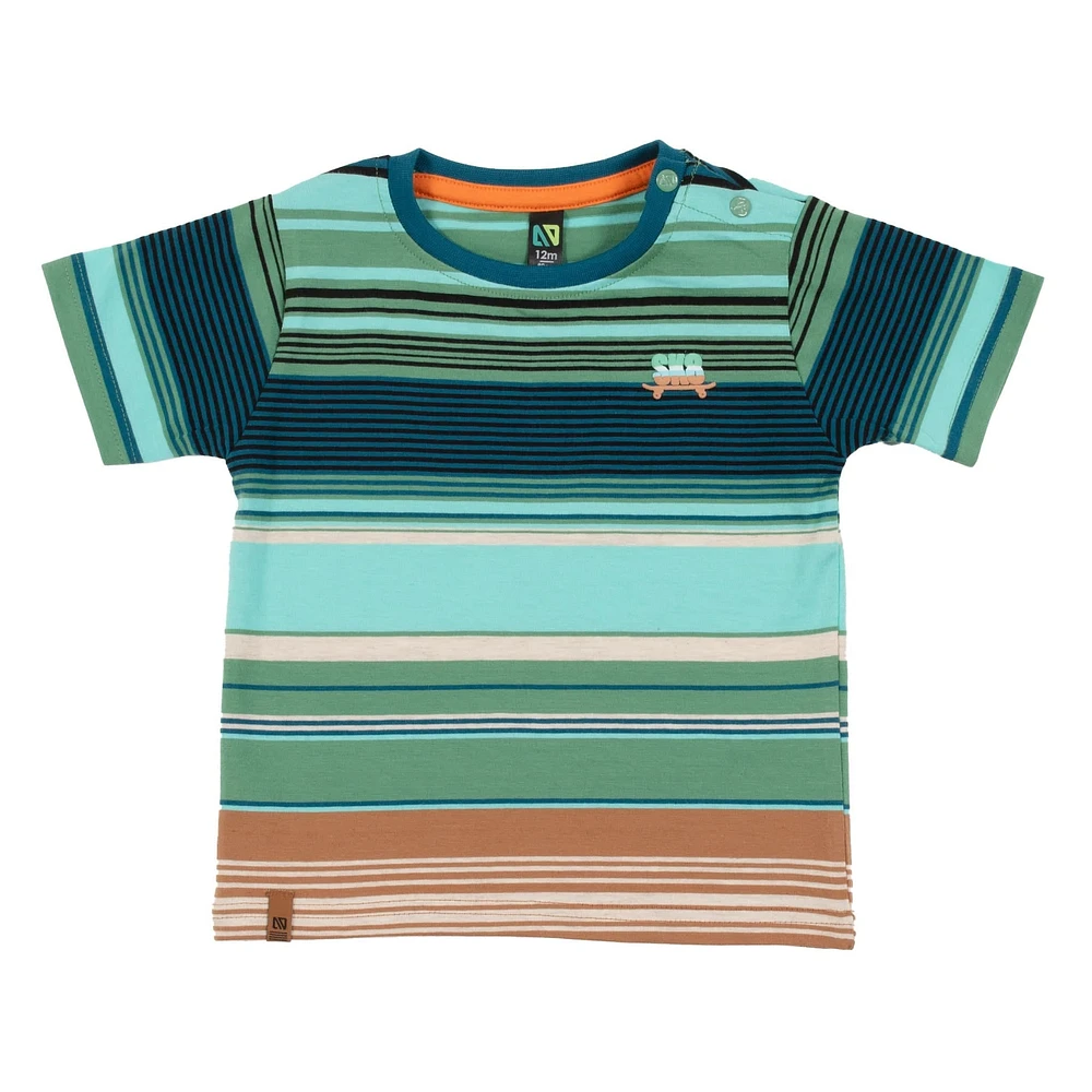 Skate Park Striped T-Shirt 6-24m