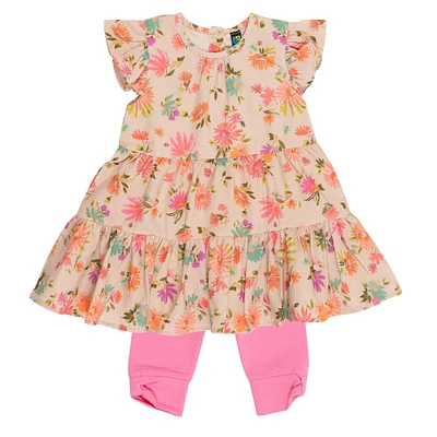 Flower Dress Set 6-24m