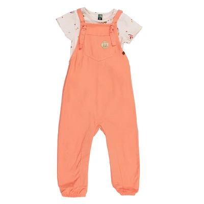 Flowers Overall Set 6-24m