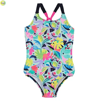 Maillot UV Tropical 4-14ans