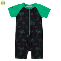 Palm Tree UV Swimsuit 2-4y