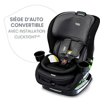 Britax Poplar™ Convertible Car Seat - STONE ONYX