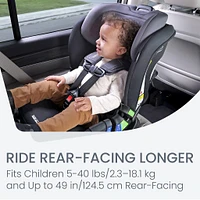 Britax Poplar™ Convertible Car Seat - STONE ONYX