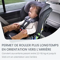 Britax Poplar™ Convertible Car Seat - STONE ONYX