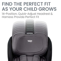Britax Poplar™ Convertible Car Seat - STONE ONYX