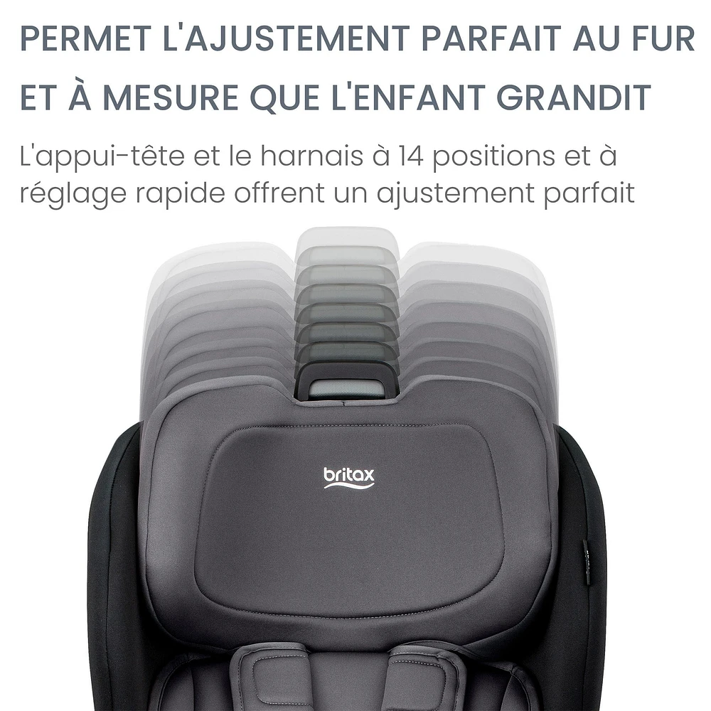 Britax Poplar™ Convertible Car Seat - STONE ONYX