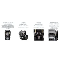 Siège d'Auto Willow™ S - Graphite Onyx