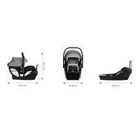 Siège d'Auto Willow™ S - Graphite Onyx