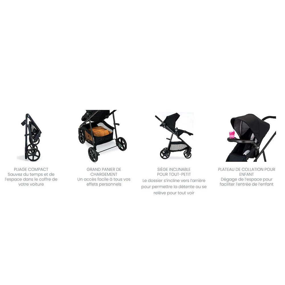 Système de Voyage Willow™ Brook™  - Onyx Glacier