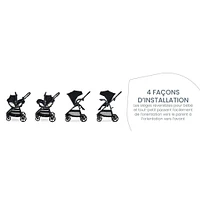 Système de Voyage Willow™ Brook™  - Onyx Glacier