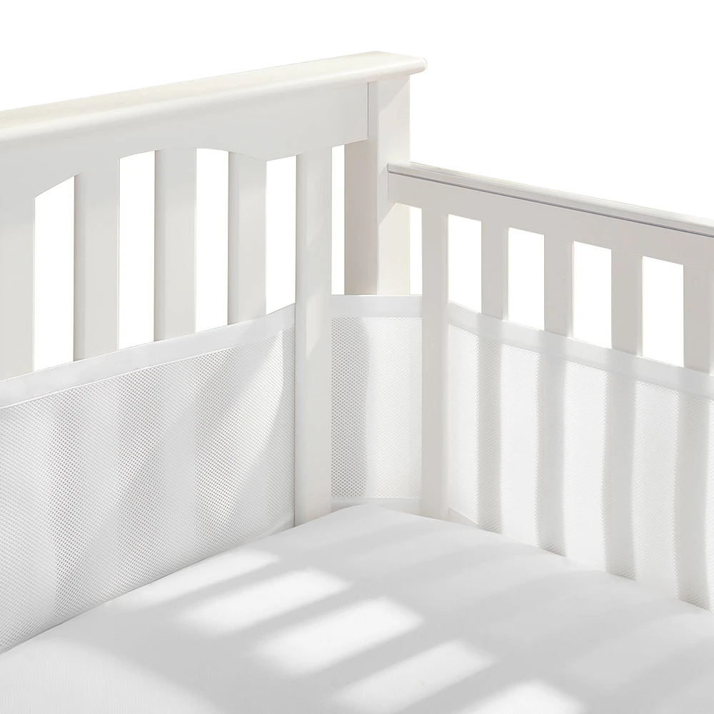 Tour de Lit Bébé en Maille - Blanc