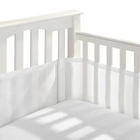 Tour de Lit Bébé en Maille - Blanc