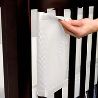 Tour de Lit Bébé en Maille - Blanc