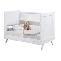 Breathable™ Mesh Toddler Bed Conversion Kit for 3-in-1 Convertible Crib - White 