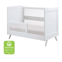 Breathable™ Mesh Toddler Bed Conversion Kit for 3-in-1 Convertible Crib - White 