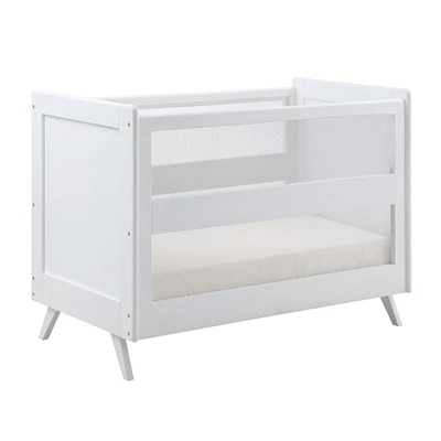 Breathable™ Mesh 3-in-1 Convertible Crib - White