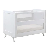 Breathable™ Mesh 3-in-1 Convertible Crib - White