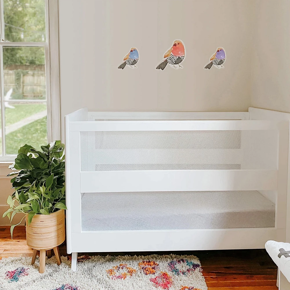 Breathable™ Mesh 3-in-1 Convertible Crib - White