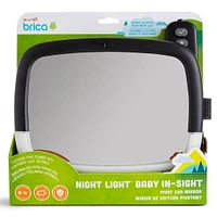 Mirror for car with night ligh