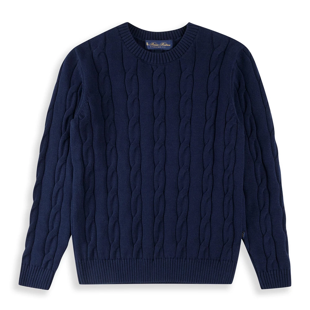 Pull Tricot Marine 4-14ans