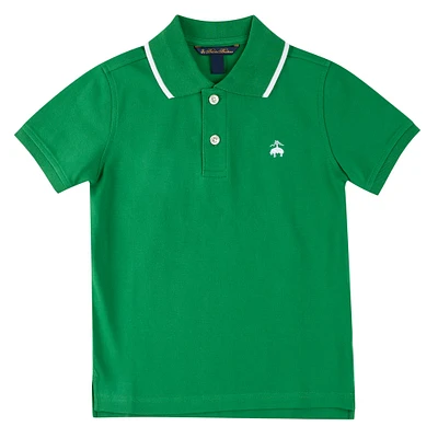 Bermuda Green Polo 4-14y