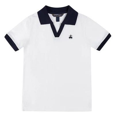 Polo Blanc Bermudes 4-14ans
