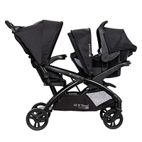 Sit N' Stand® Double 2.0 Stroller - Dash Black