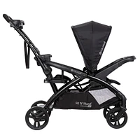 Sit N' Stand® Double 2.0 Stroller - Dash Black