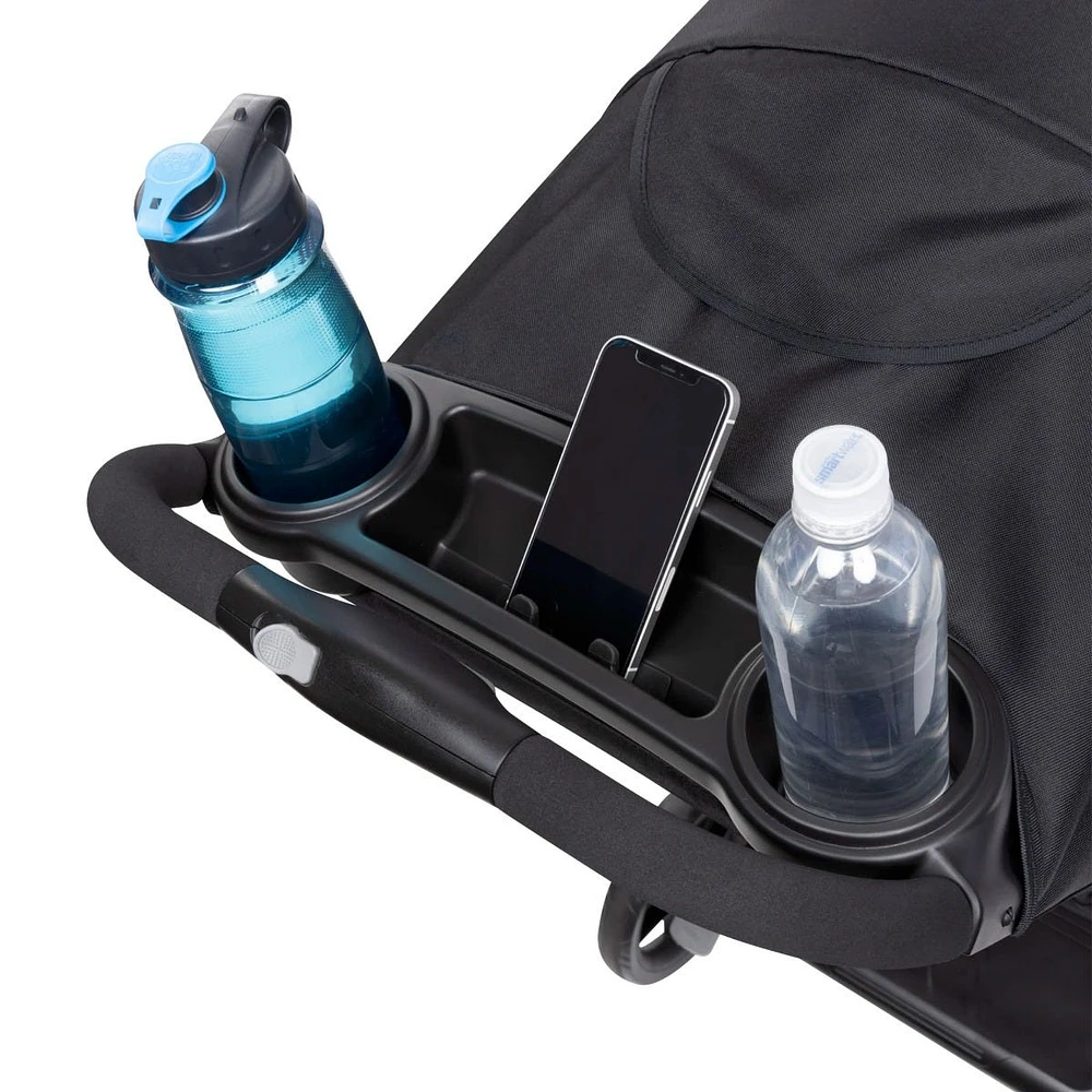 Sit N' Stand® Double 2.0 Stroller - Dash Black