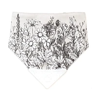 Bavoir dentition Fleurs Des Ch