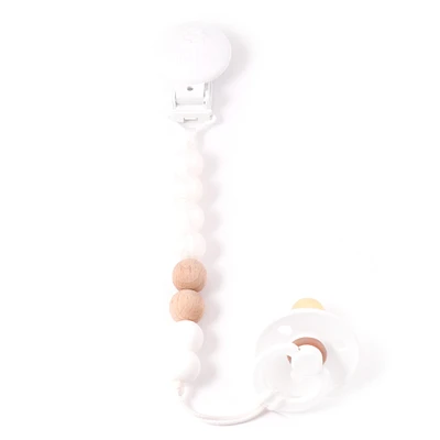 Maxi Wood Pacifier Clip