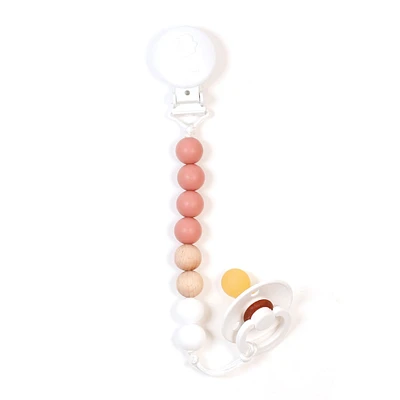 Maxi Wood Pacifier Clip