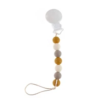 Pacifier-suce Yellow Taupe Ivo