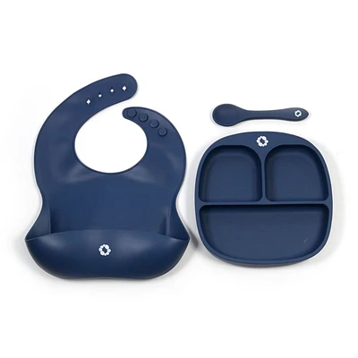 Ensemble de Vaisselle 3 Morceaux - Indigo