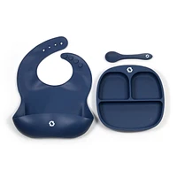 Ensemble de Vaisselle 3 Morceaux - Indigo